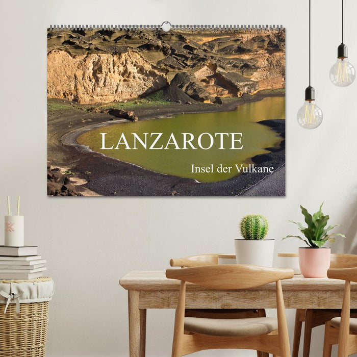 Lanzarote - Insel der Vulkane (CALVENDO Wandkalender 2025)