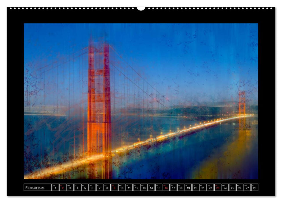 Digital-Art URBAN VIEWS (CALVENDO Premium Wandkalender 2025)