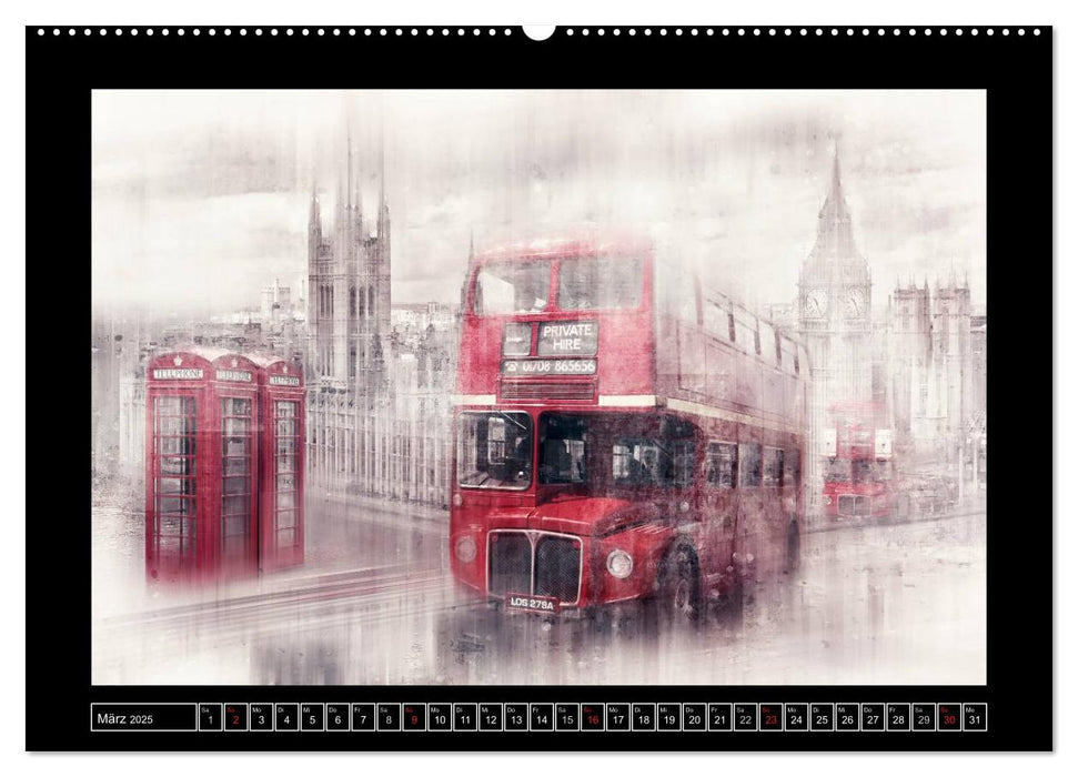 Digital-Art URBAN VIEWS (CALVENDO Premium Wandkalender 2025)