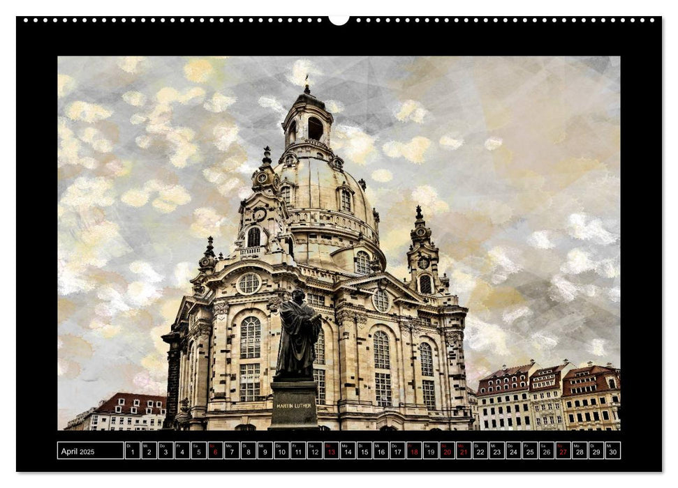 Digital-Art URBAN VIEWS (CALVENDO Premium Wandkalender 2025)