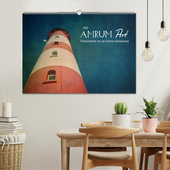 AMRUM Art (CALVENDO Wandkalender 2025)