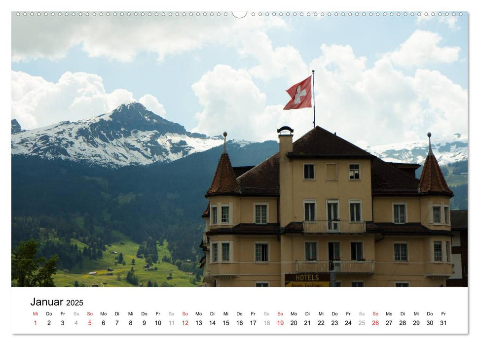 Berner Oberland (CALVENDO Premium Wandkalender 2025)