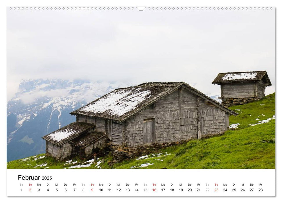 Berner Oberland (CALVENDO Premium Wandkalender 2025)