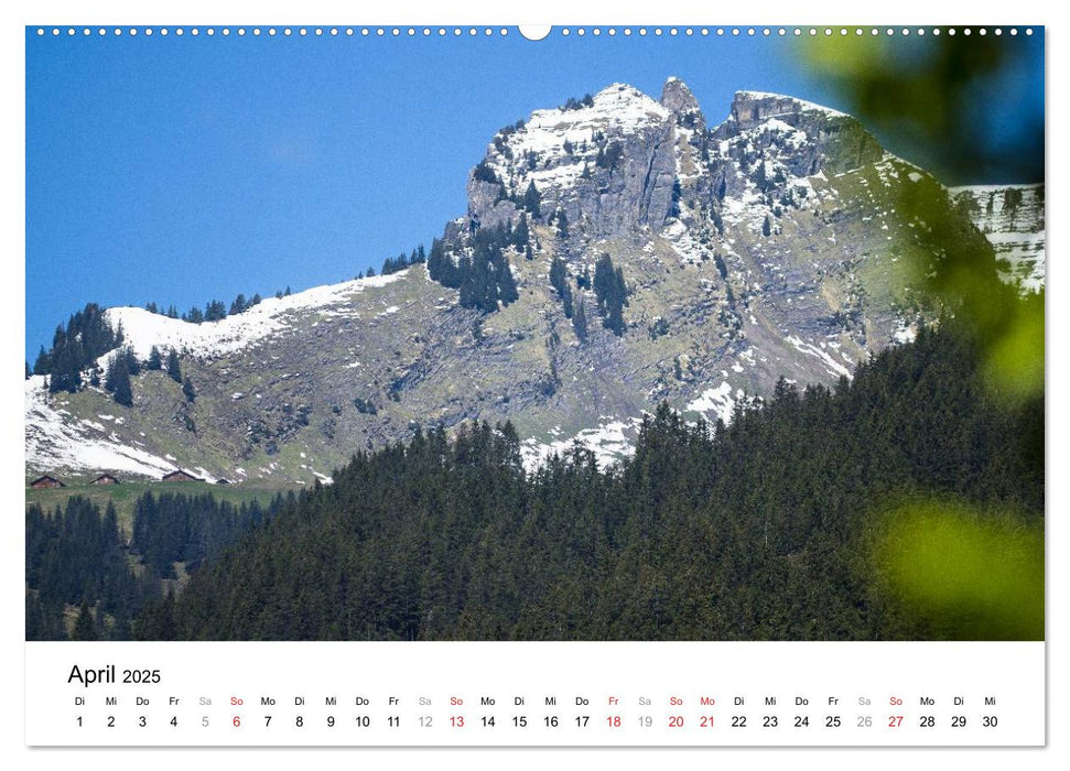 Berner Oberland (CALVENDO Premium Wandkalender 2025)