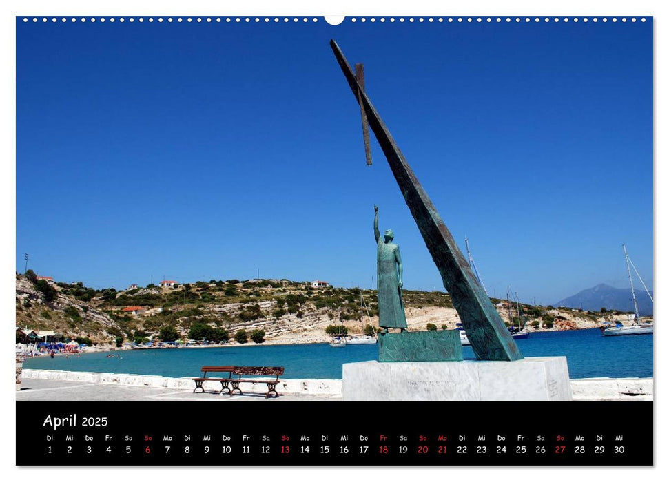 Griechenland - Insel Samos (CALVENDO Premium Wandkalender 2025)