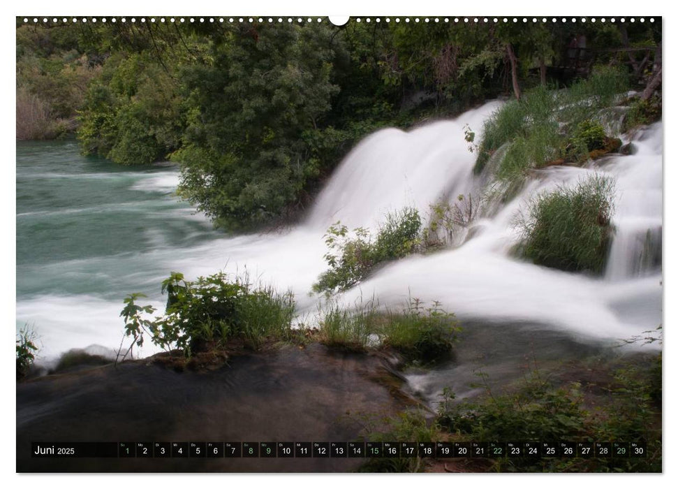 Wasserfälle der Welt 2025 (CALVENDO Premium Wandkalender 2025)