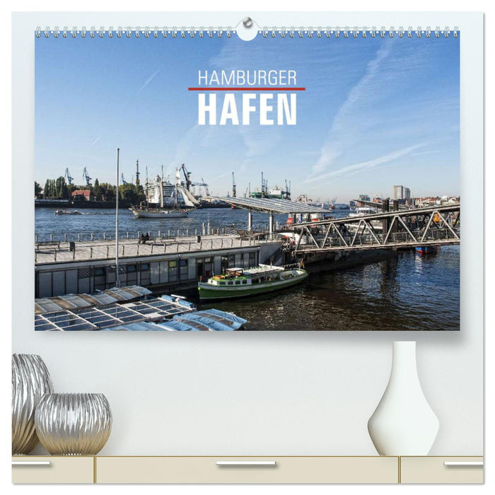 Hamburger Hafen (CALVENDO Premium Wandkalender 2025)