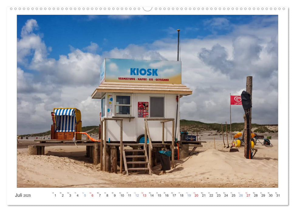 Impressionen der Nordseeinsel Amrum (CALVENDO Premium Wandkalender 2025)