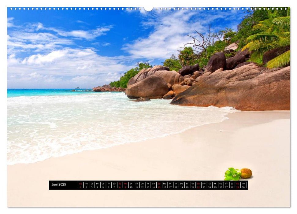 Seychellen (CALVENDO Premium Wandkalender 2025)