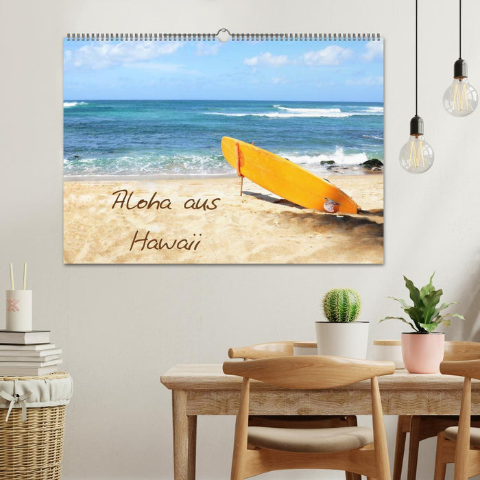 Aloha aus Hawaii (CALVENDO Wandkalender 2025)