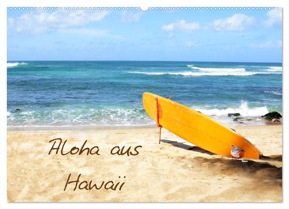 Aloha aus Hawaii (CALVENDO Wandkalender 2025)