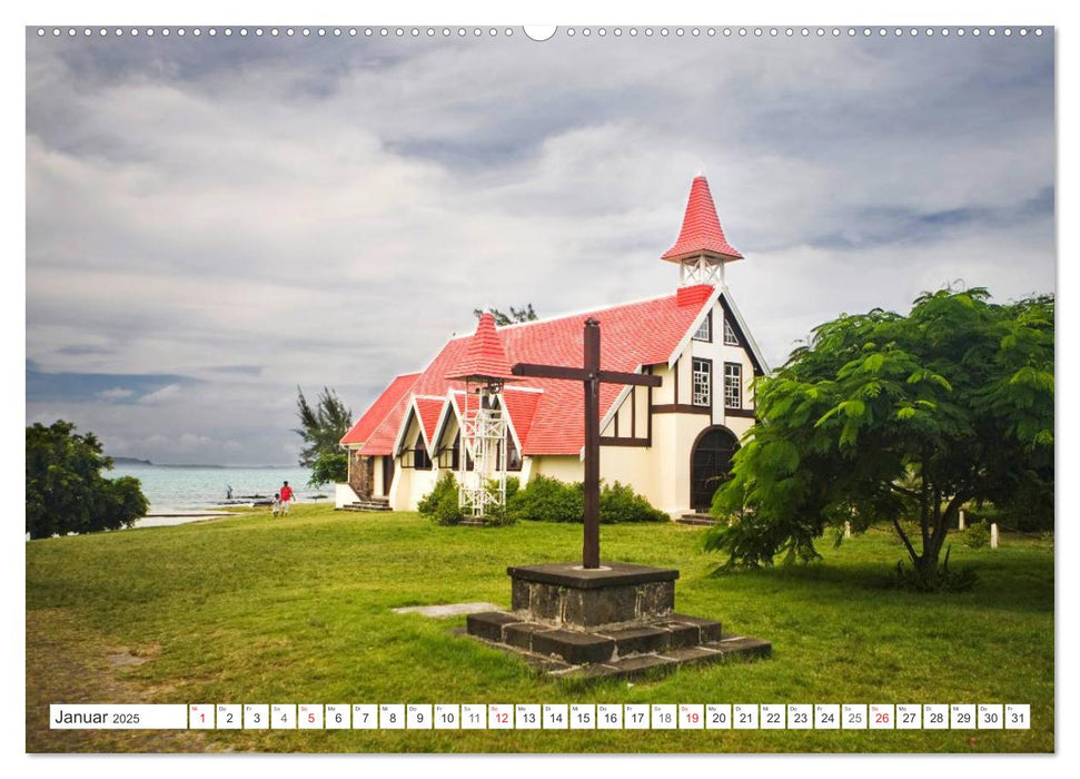 Mauritius (CALVENDO Premium Wandkalender 2025)