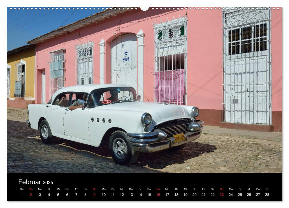 Cuba Cars (CH-Version) (CALVENDO Premium Wandkalender 2025)