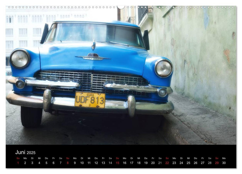 Cuba Cars (CH-Version) (CALVENDO Premium Wandkalender 2025)