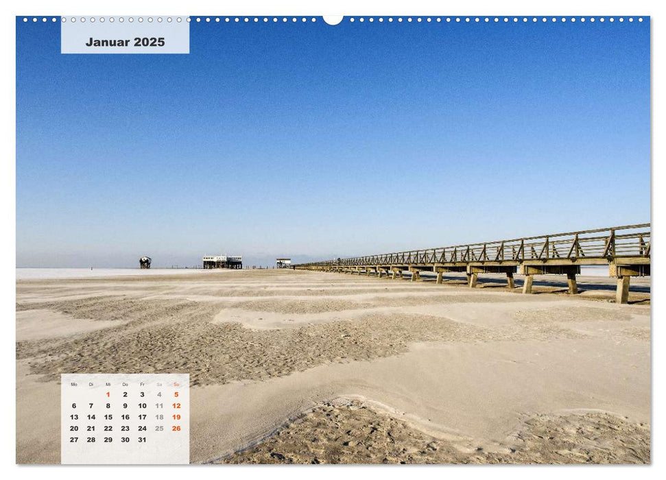 Nord-Ostsee Impressionen (CALVENDO Premium Wandkalender 2025)