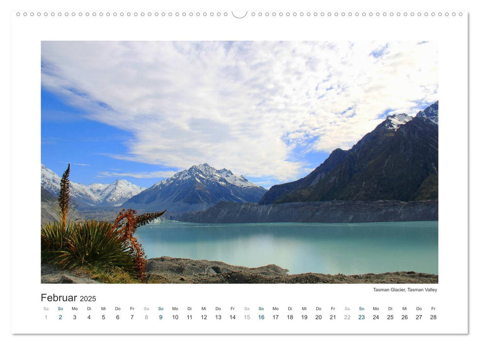 Neuseeland - unterwegs im Land der Kiwis (CALVENDO Premium Wandkalender 2025)