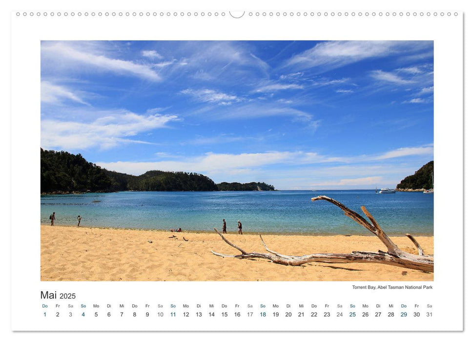 Neuseeland - unterwegs im Land der Kiwis (CALVENDO Premium Wandkalender 2025)