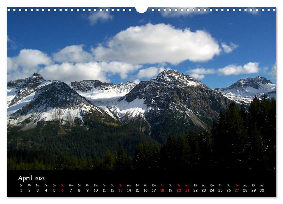 Schweiz - Berglandschaften (CALVENDO Wandkalender 2025)