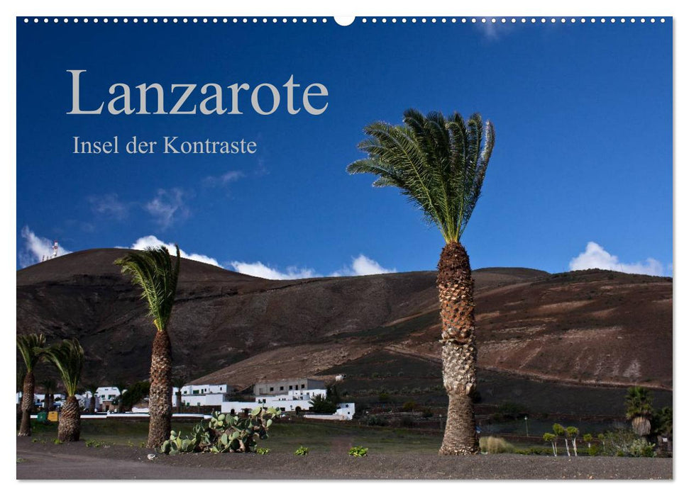 Lanzarote (CALVENDO Wandkalender 2025)