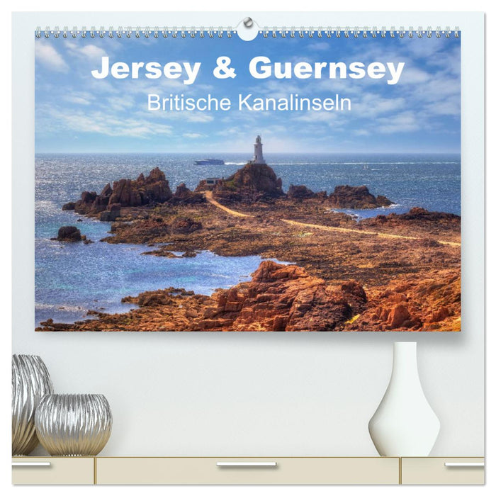 Jersey & Guernsey - britische Kanalinseln (CALVENDO Premium Wandkalender 2025)