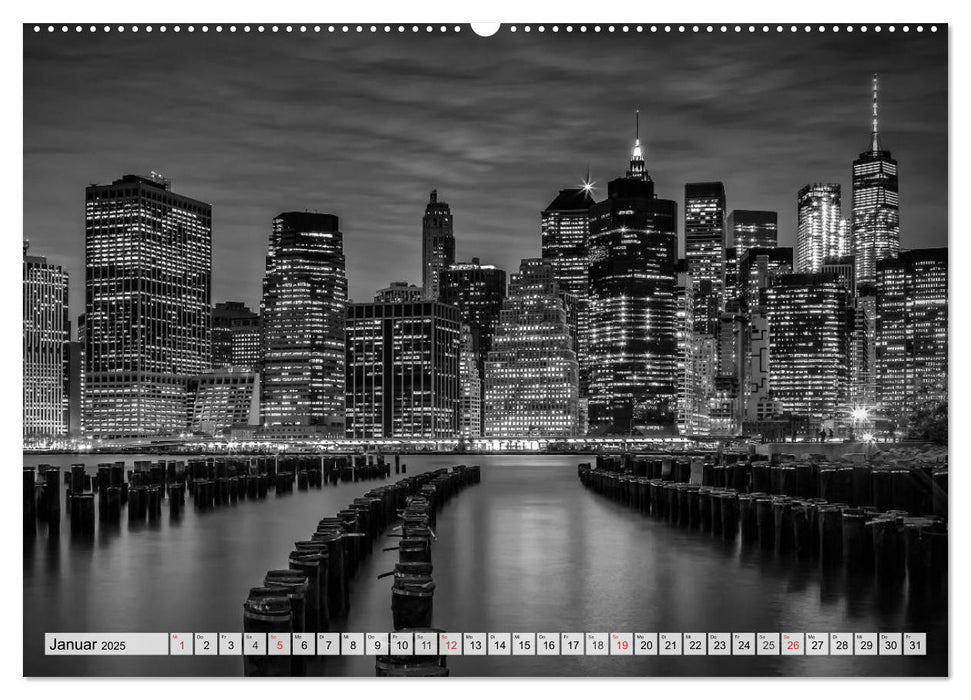 NEW YORK Urbane Ansichten (CALVENDO Premium Wandkalender 2025)