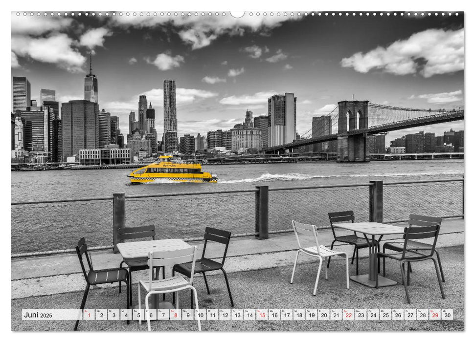 NEW YORK Urbane Ansichten (CALVENDO Premium Wandkalender 2025)