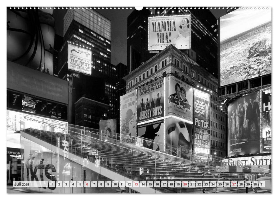 NEW YORK Urbane Ansichten (CALVENDO Premium Wandkalender 2025)