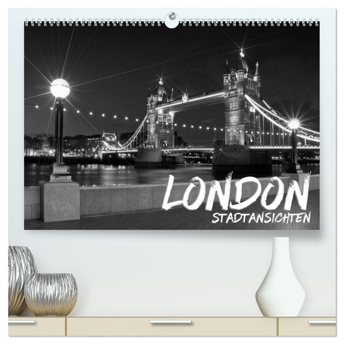LONDON Stadtansichten (CALVENDO Premium Wandkalender 2025)