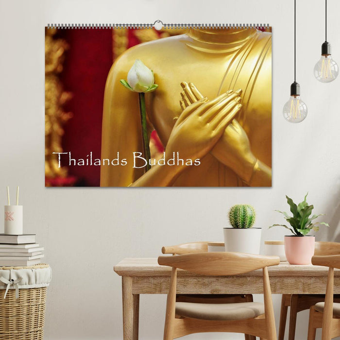 Thailands Buddhas (CALVENDO Wandkalender 2025)