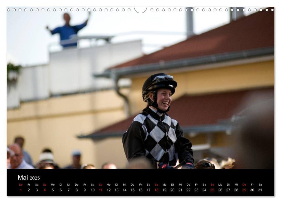 Faszination Galopprennen in Baden-Baden (CALVENDO Wandkalender 2025)