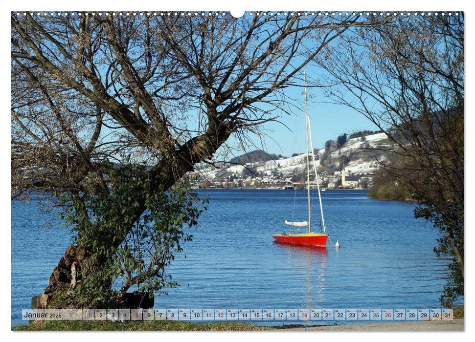 Wenn ich den See seh´, brauch´ ich kein Meer mehr! (CALVENDO Wandkalender 2025)