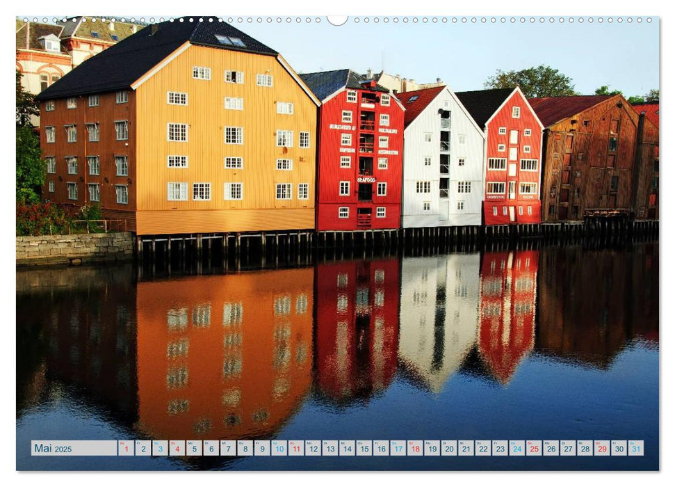 Norwegen - Hurtigruten (CALVENDO Wandkalender 2025)