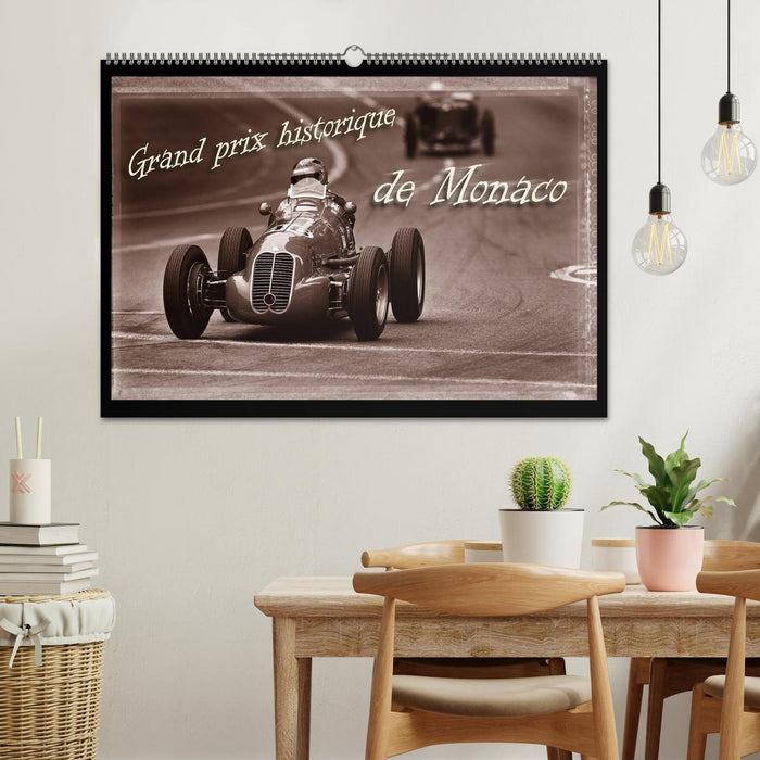 Grand Prix historique de Monaco (CALVENDO Wandkalender 2025)