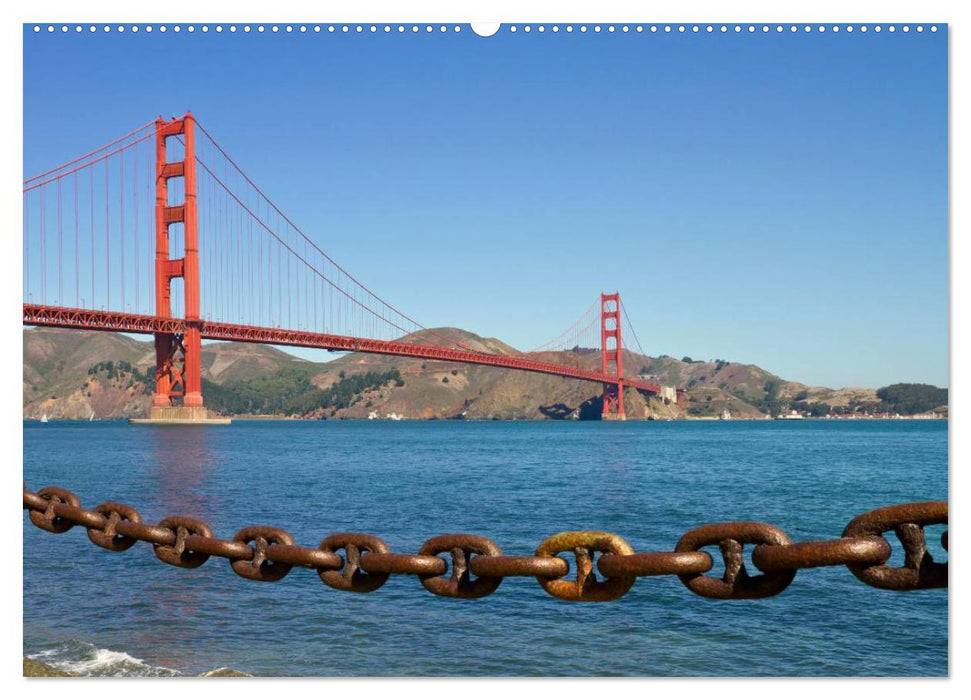 SAN FRANCISCO Kaliforniens Traummetropole (CALVENDO Premium Wandkalender 2025)