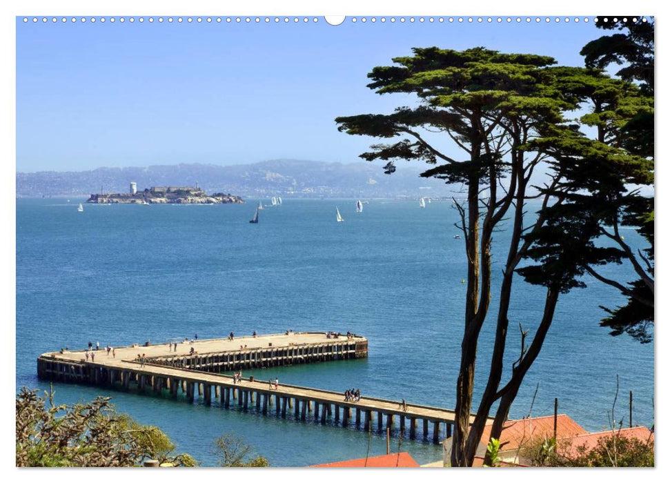SAN FRANCISCO Kaliforniens Traummetropole (CALVENDO Premium Wandkalender 2025)