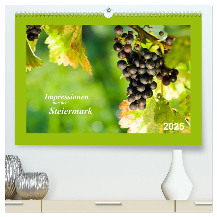 Impressionen aus der Steiermark (CALVENDO Premium Wandkalender 2025)