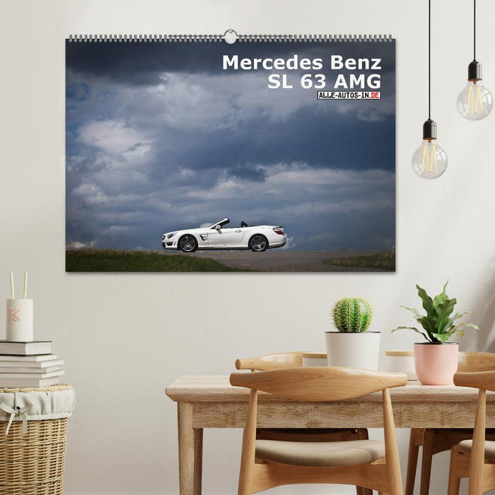 Mercedes-Benz SL 63 AMG (CALVENDO Wandkalender 2025)