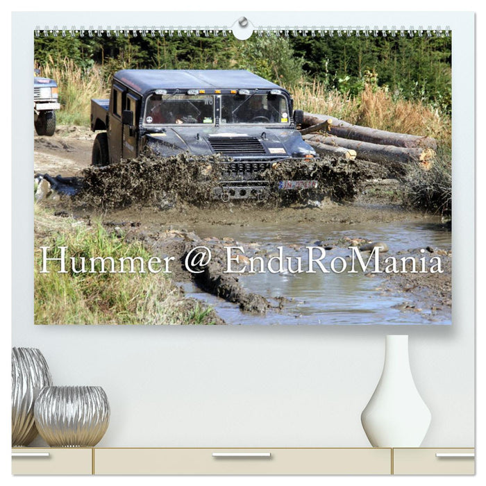 Hummer @ EnduRoMania (CALVENDO Premium Wandkalender 2025)
