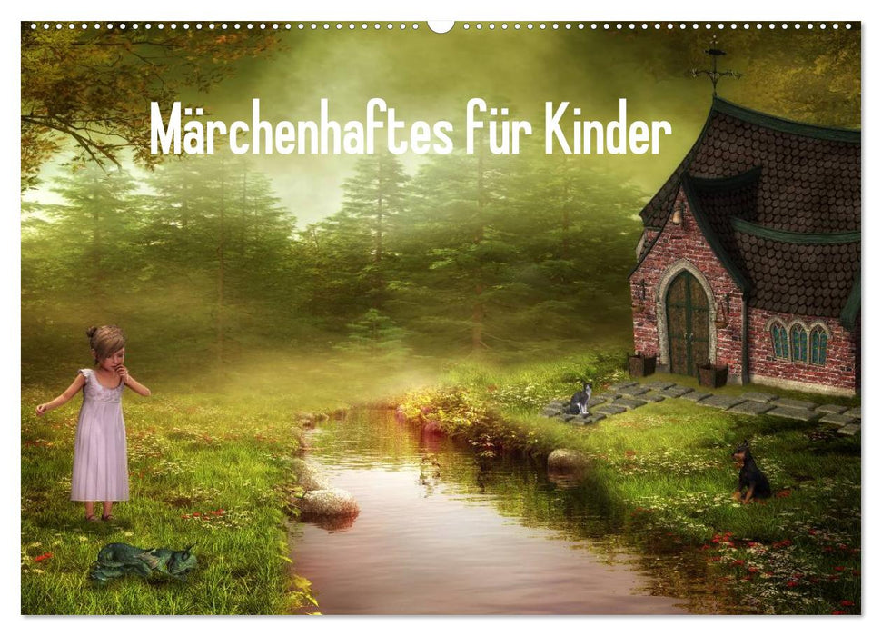 Märchenhaftes für Kinder (CALVENDO Wandkalender 2025)