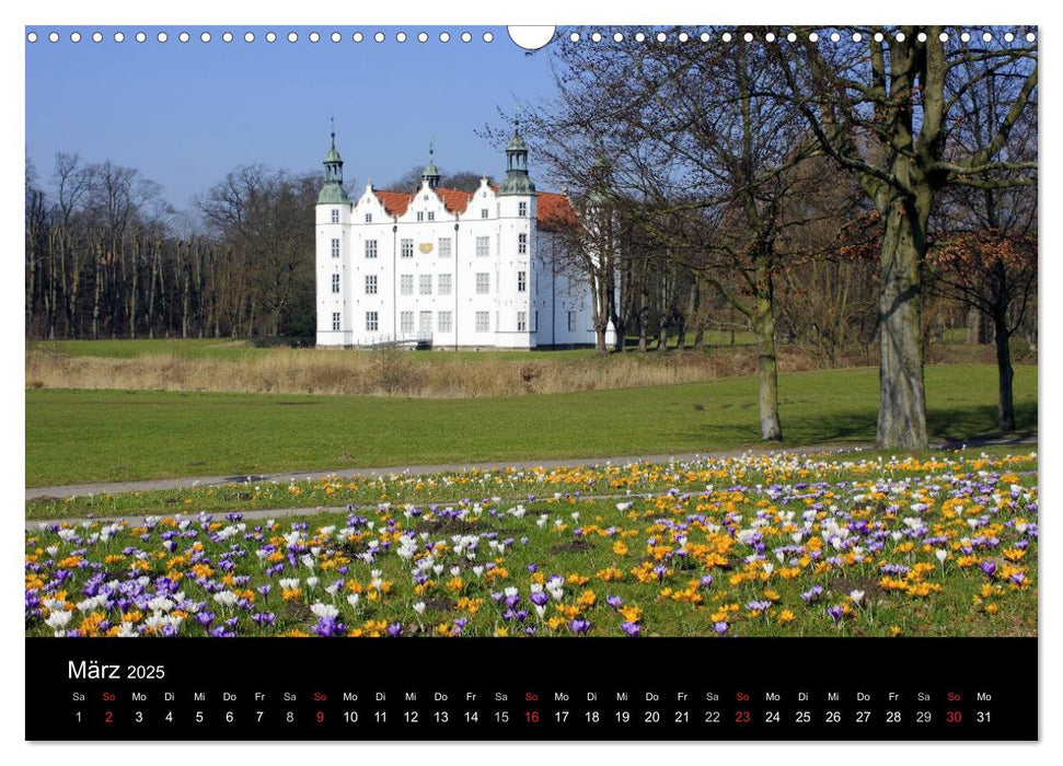 Norddeutsche Impressionen (CALVENDO Wandkalender 2025)