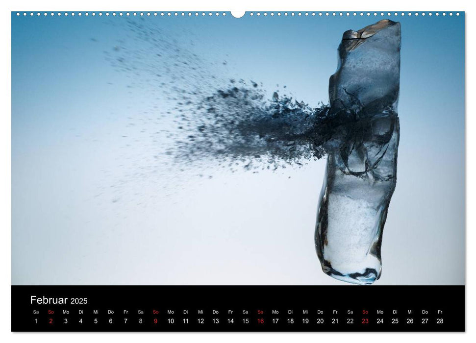 Ballistik Highspeed Fotos (CALVENDO Premium Wandkalender 2025)