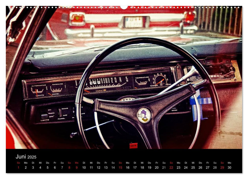 US-Muscle-Cars - Plymouth (CALVENDO Premium Wandkalender 2025)