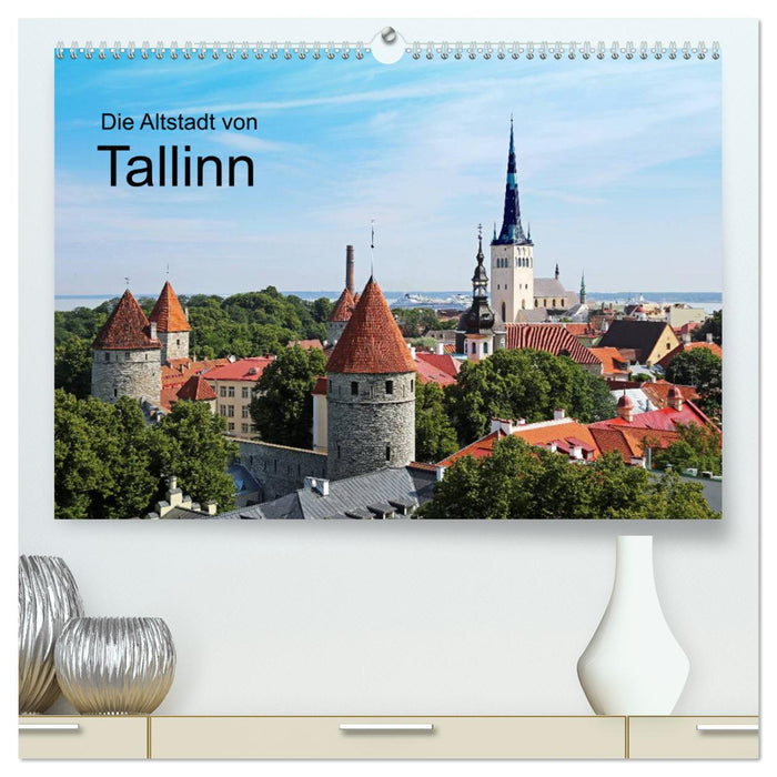 Die Altstadt von Tallinn (CALVENDO Premium Wandkalender 2025)