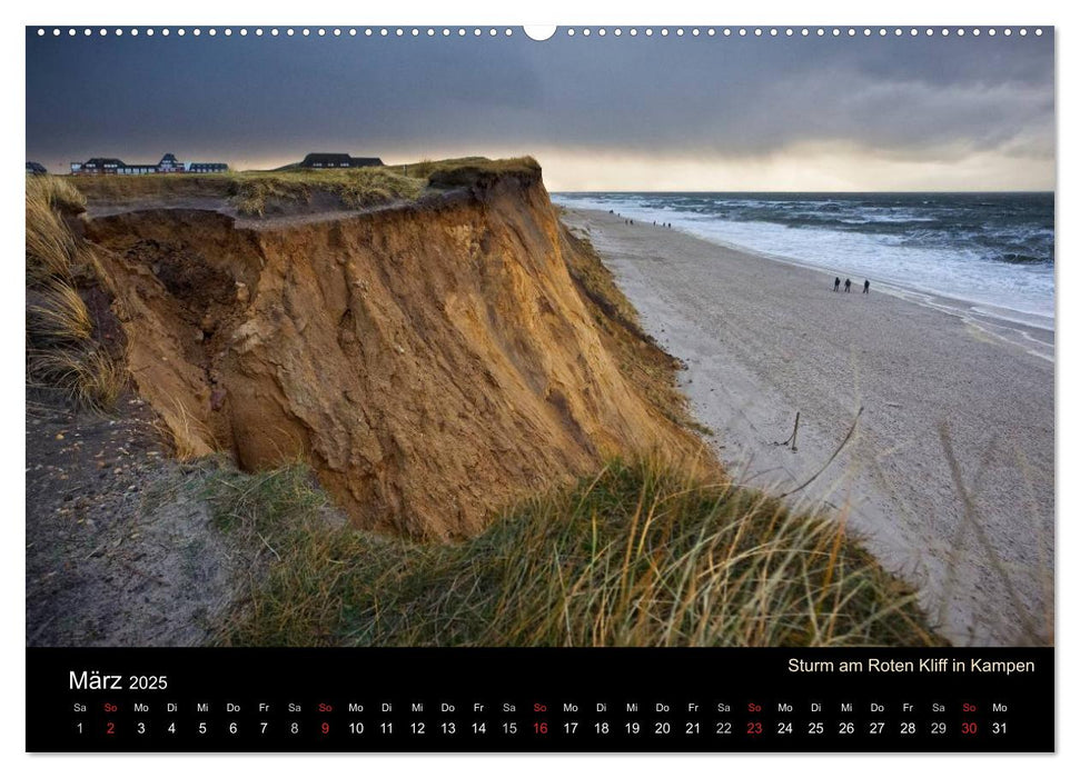 Sylt-Abende - Fotografien von Beate Zoellner (CALVENDO Premium Wandkalender 2025)