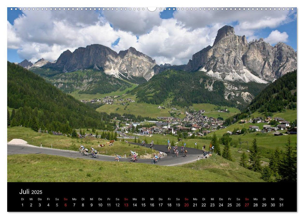 Die Dolomiten – Wanderparadies in Südtirol (CALVENDO Premium Wandkalender 2025)