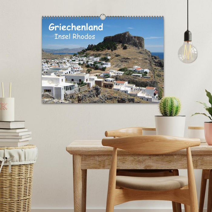 Griechenland - Insel Rhodos (CALVENDO Wandkalender 2025)