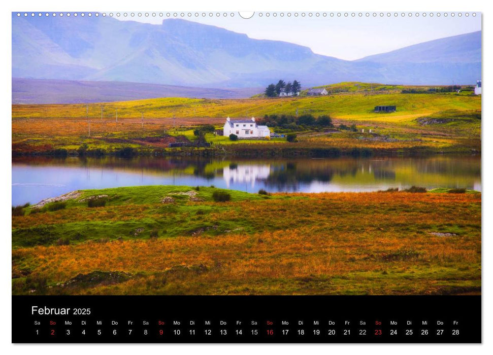 Schottland - Spiegel der Seele (CALVENDO Premium Wandkalender 2025)