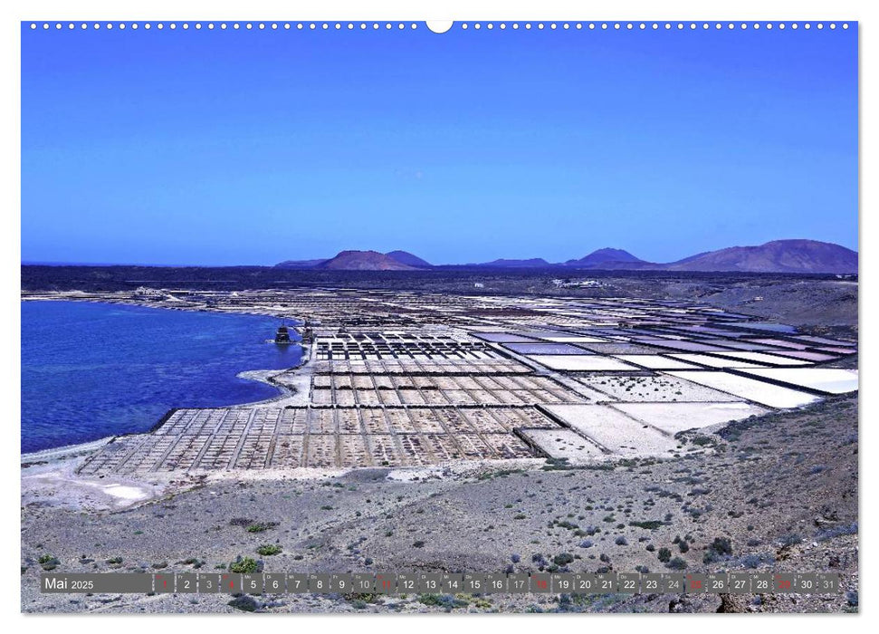 Urlaub auf Lanzarote (CALVENDO Premium Wandkalender 2025)