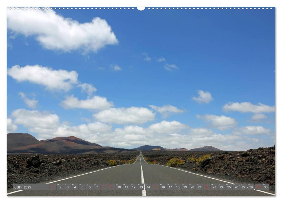 Urlaub auf Lanzarote (CALVENDO Premium Wandkalender 2025)