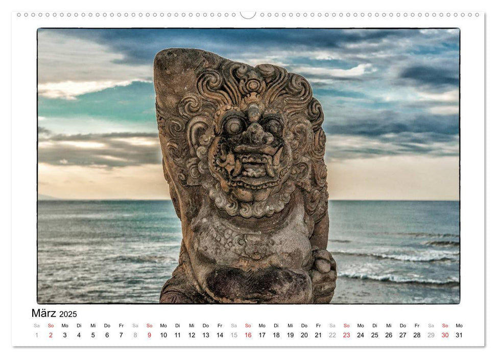 Bali Insel der Götter und Dämonen (CALVENDO Wandkalender 2025)